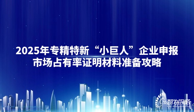 2025年專精特新“小巨人”企業(yè)申報(bào)市場(chǎng)占有率證明材料準(zhǔn)備攻略.jpg